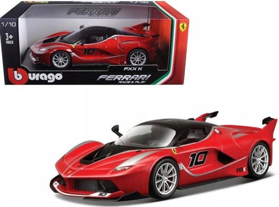 1/18 フェラーリ 〓 FXXK No.10 / ロッソ ( レッド ) ブラック